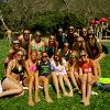 Some sorority sisters at a volleyball competition!